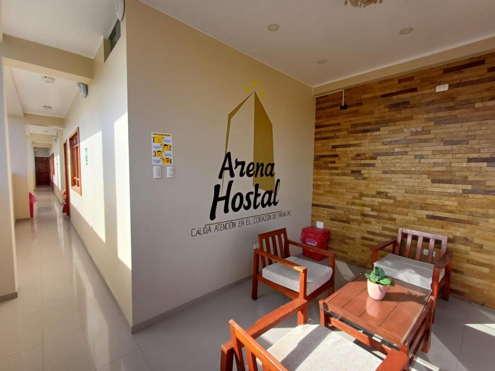Arena Hostal Paracas Eksteriør bilde
