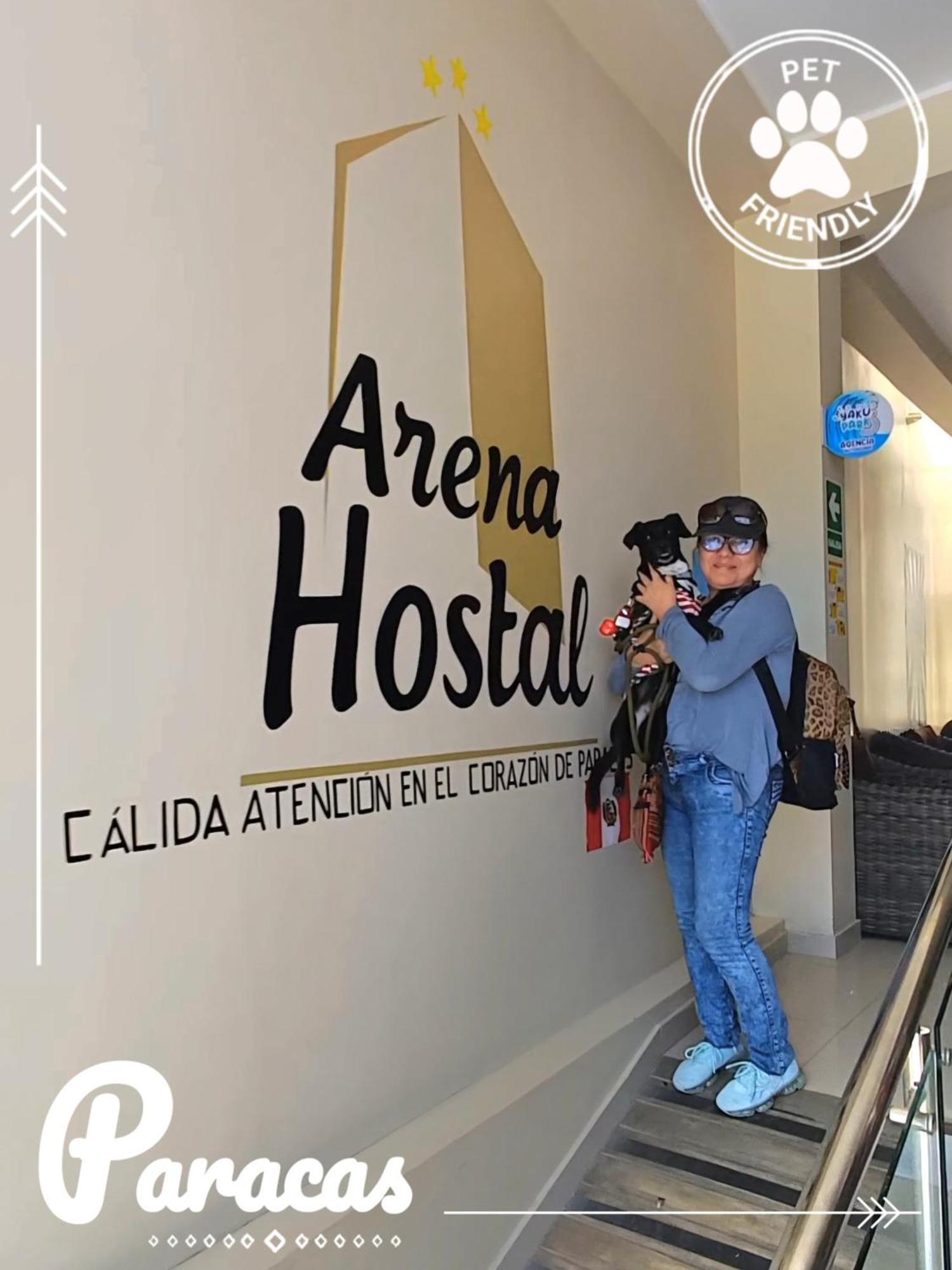 Arena Hostal Paracas Eksteriør bilde